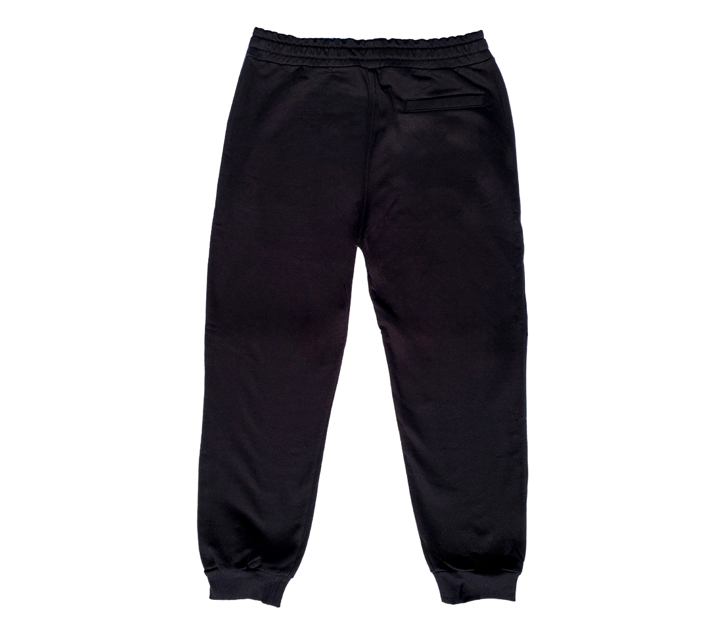 AMOF GOLD § WHITE ROYAL CROWN EMBROIDERY BLACK SWEATPANTS